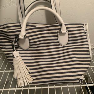 London Fog Shoulder Bag, Fabric Material.